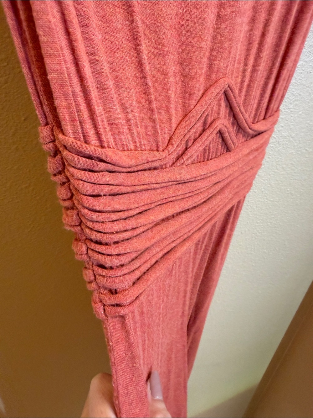 Max Studio Rust Orange High-Low Maxi Dress - Picture 10 of 10